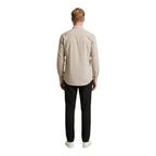 Gianni Lupo Beige Viscose Pattern Shirt