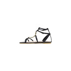 Liu Jo Black Polyethylene Flat Sandals