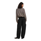 Jacqueline De Yong Black Cotton Cargo Pants