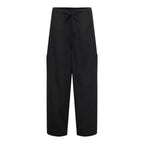 Jacqueline De Yong Black Cotton Cargo Pants