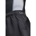 Under Armour Black And White Polyester Bermuda Shorts