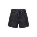 Karl Lagerfeld Black Denim Shorts
