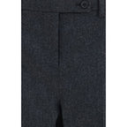 Khaite Gray Wool Oves Aries Dress Pants