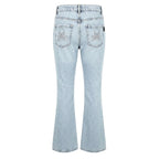 Philipp Plein Blue Cotton Women's Jeans