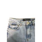 Philipp Plein Blue Cotton Women's Jeans
