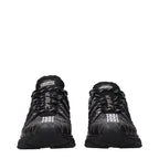 Versace Black Fabric Athletic Sneakers