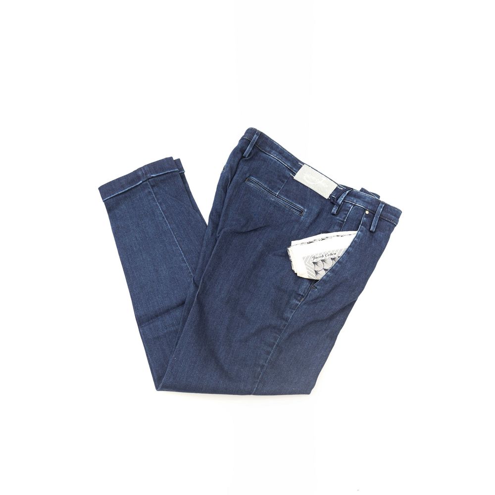 Jacob Cohen Blue Cotton Women Pant