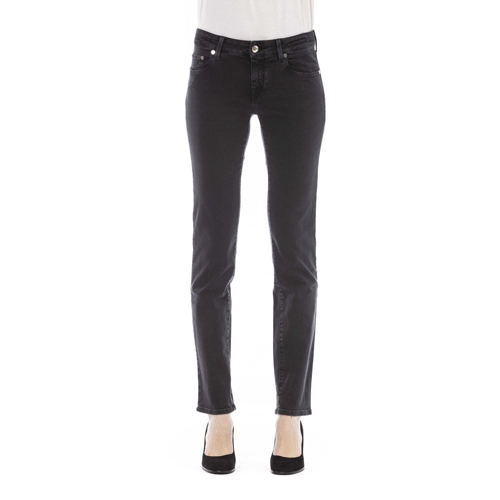 Jacob Cohen Black Cotton Women Jeans