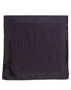 Dolce & Gabbana Men Purple Square Handerkerchief Pocket Scarf