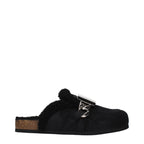 J.W.Anderson Black Leather Slippers