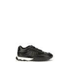 PINKO Black Fabric Low Top Sneakers
