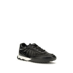 PINKO Black Fabric Low Top Sneakers