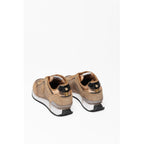 Colmar Bronze Leather Low Top Sneakers