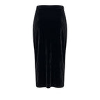 Philipp Plein Black Cotton Women Skirt
