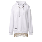 Philipp Plein White Cotton Women's Sweatshirt