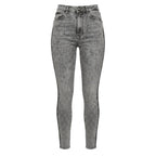 Philipp Plein Grey Cotton Women Pants