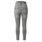 Philipp Plein Grey Cotton Women Pants