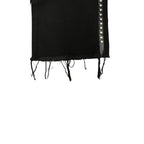 Philipp Plein Black Cotton Women Pant