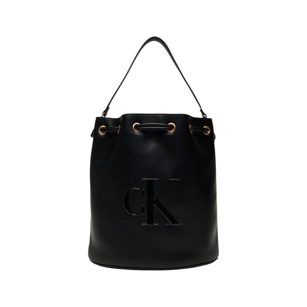 Calvin Klein Black Polyethylene Handbag