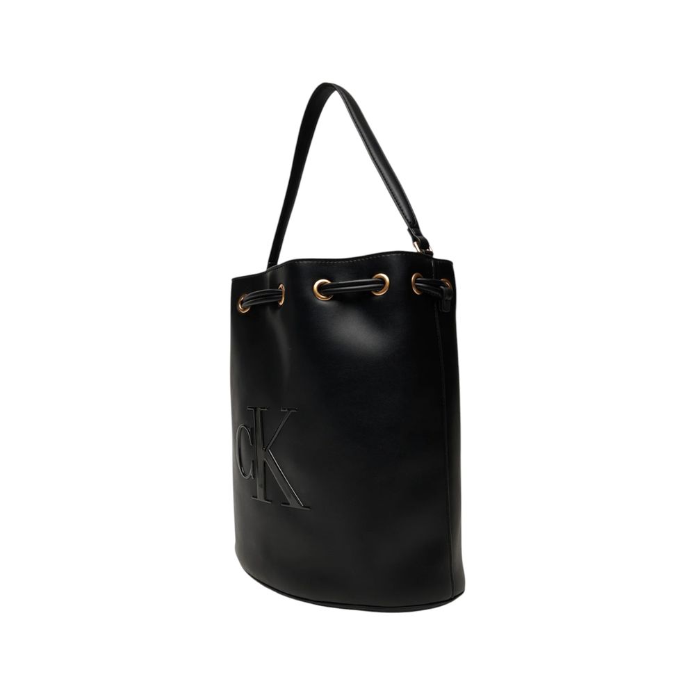 Calvin Klein Black Polyethylene Handbag