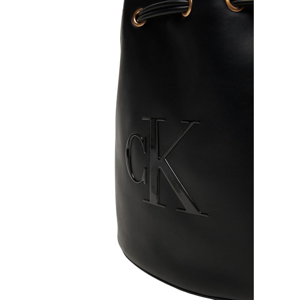 Calvin Klein Black Polyethylene Handbag