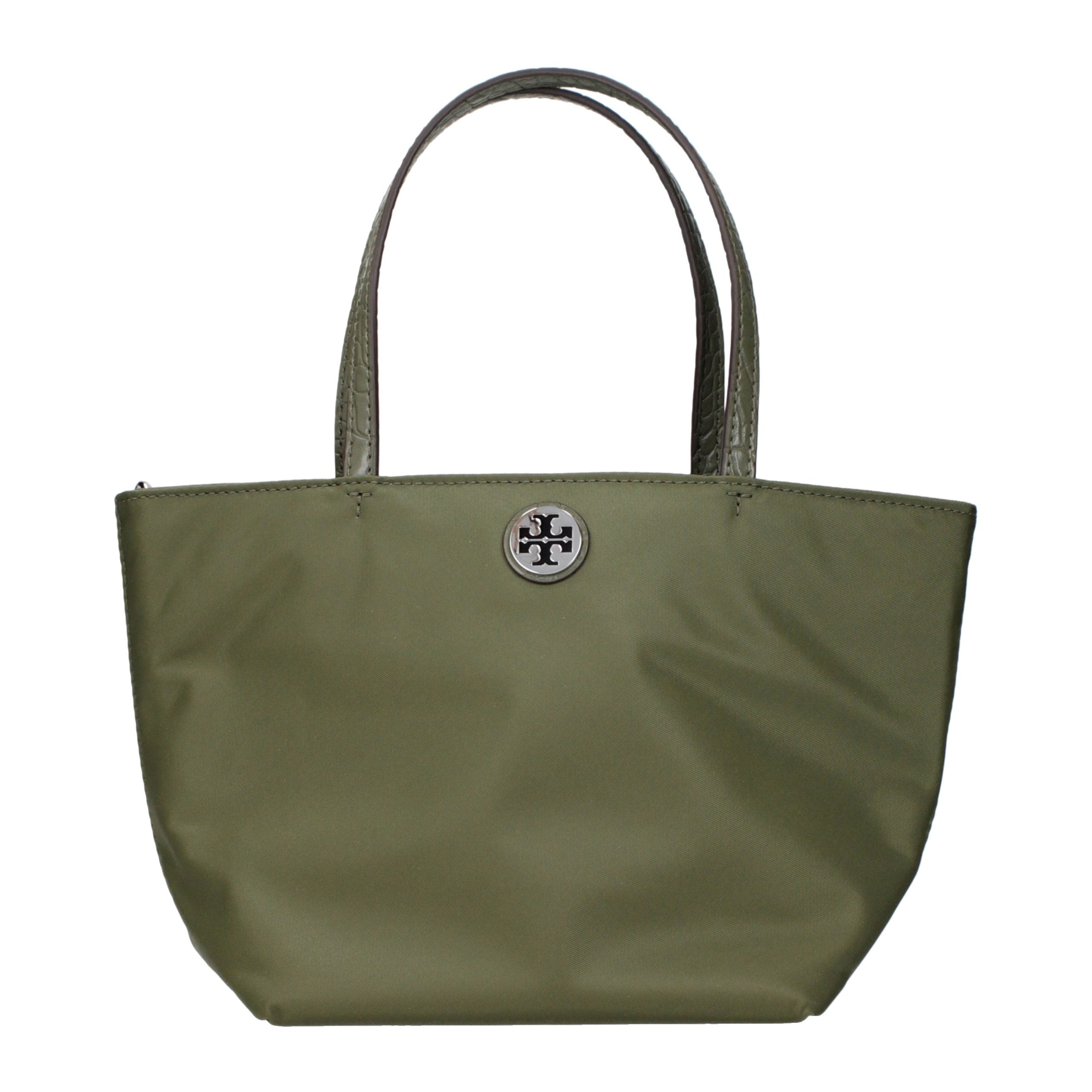 Tory Burch Green Nylon Handbag