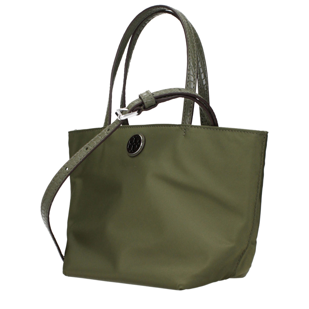 Tory Burch Green Nylon Handbag