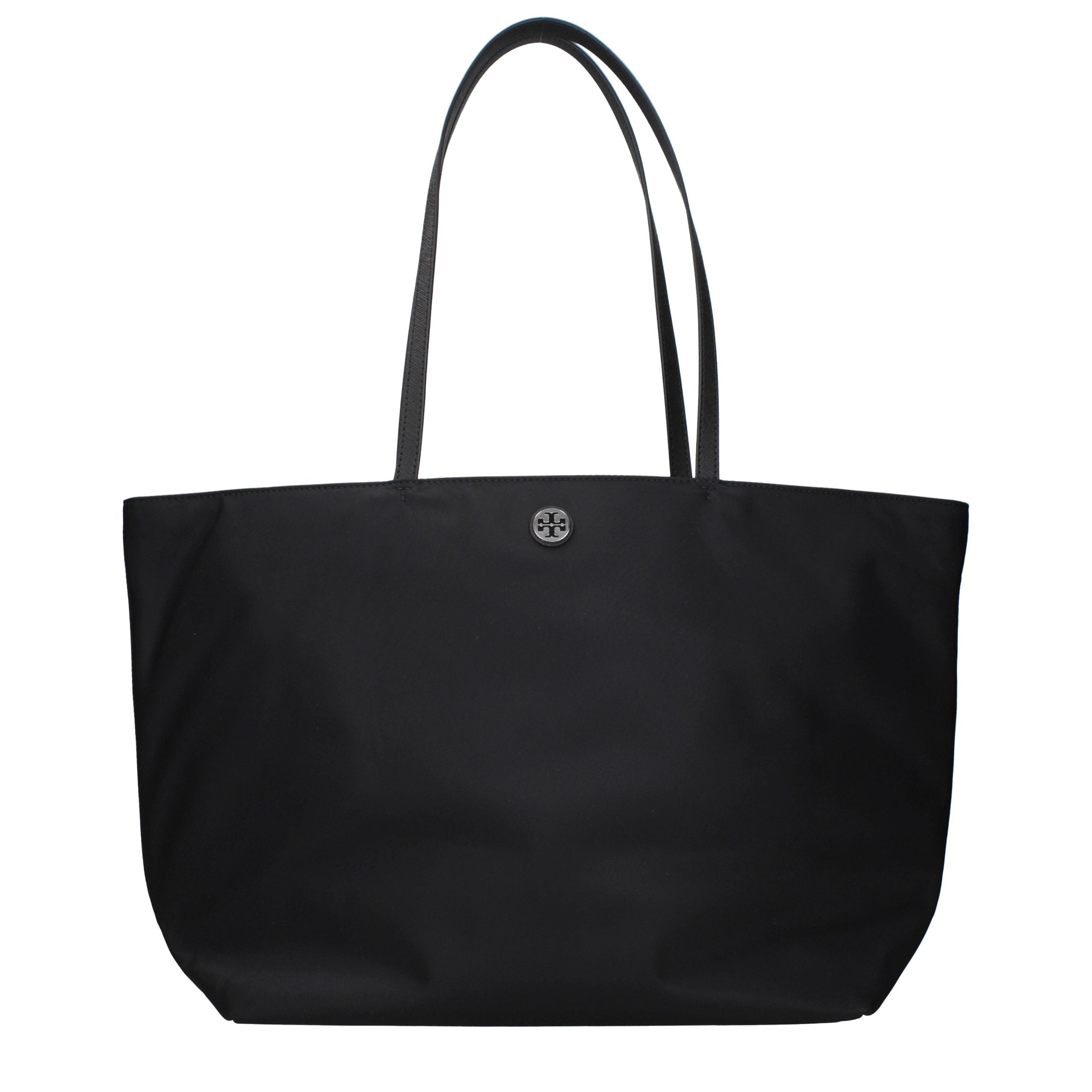 Tory Burch Black Fabric Shoulder Bag