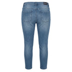 Philipp Plein Blue Cotton Women Jean