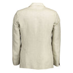 Gant Beige Linen Men's Jacket
