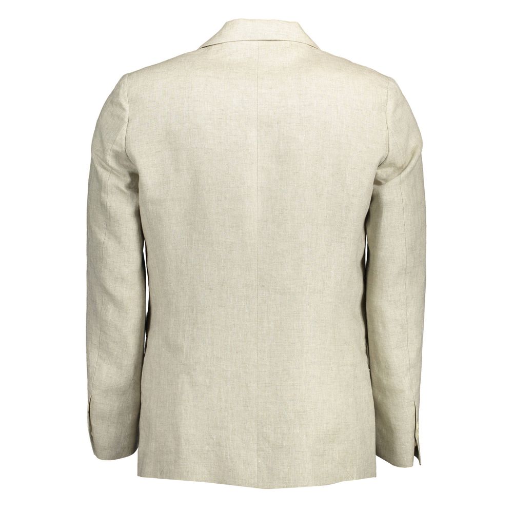 Gant Beige Linen Men's Jacket
