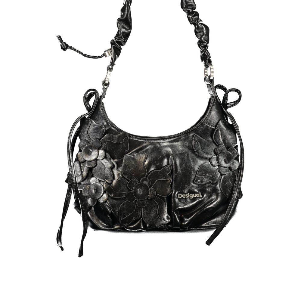 Desigual Nero Polyurethane Women's Bag with Adjustable Strap