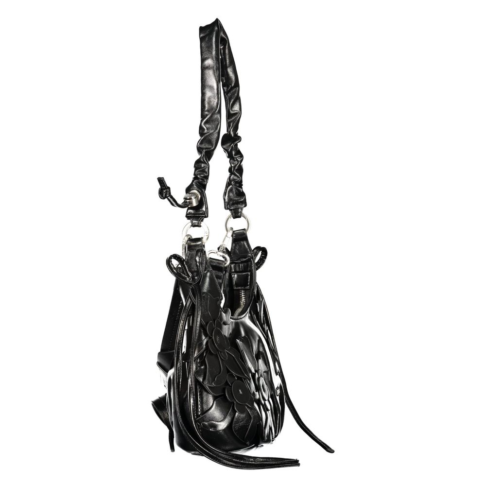 Desigual Nero Polyurethane Women's Bag with Adjustable Strap