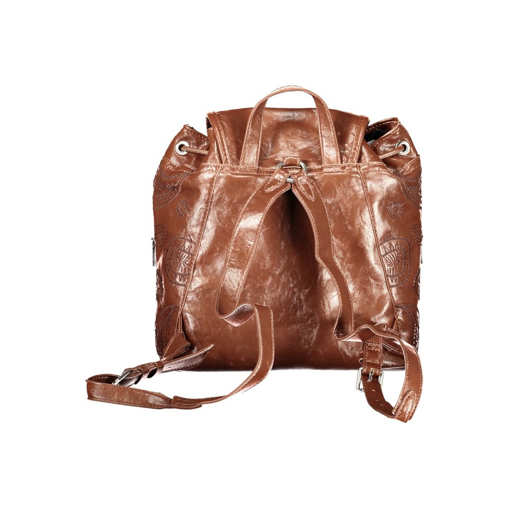 Desigual Brown Polyurethane Women's Backpack