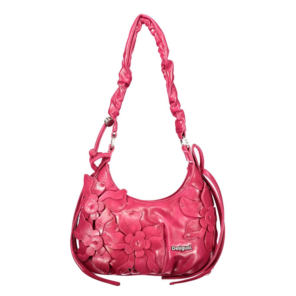 Desigual Pink Polyurethane Women's Bag