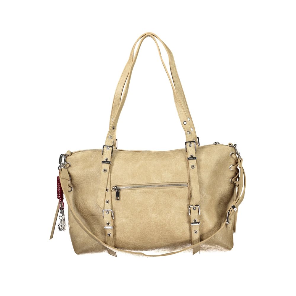 Desigual Beige Polyurethane Women's Bag