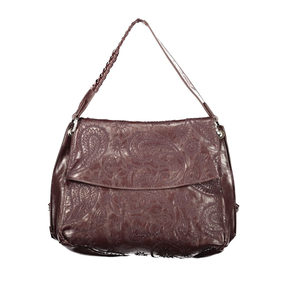 Desigual Brown Polyurethane Women Bag