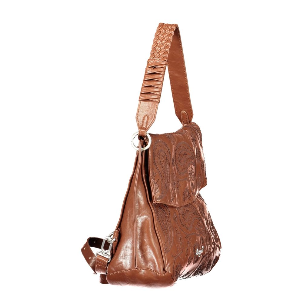 Desigual Brown Polyurethane Women's Bag