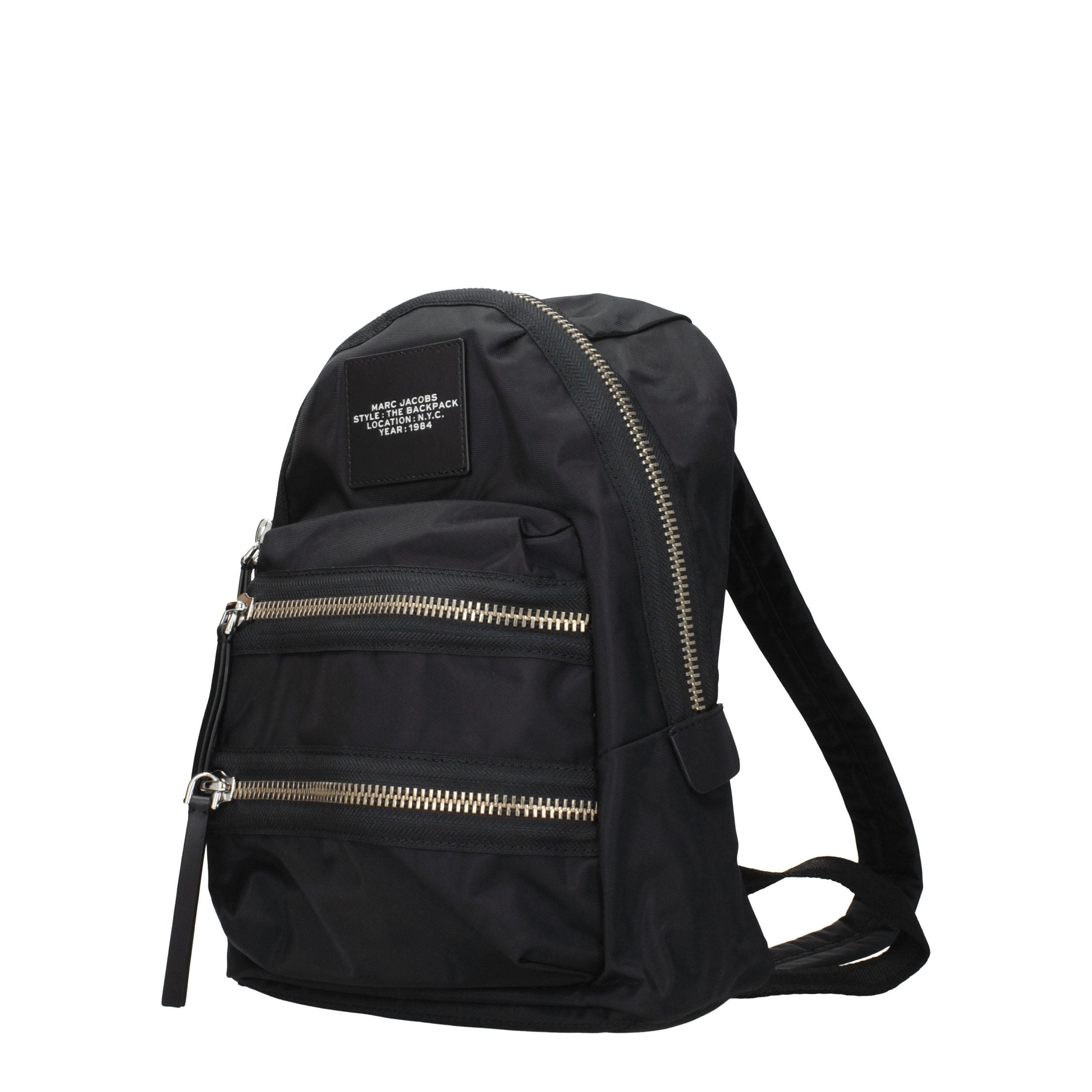 Marc Jacobs Black Nylon Backpack