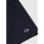 Champion Navy Blue Polyester Bermuda Shorts