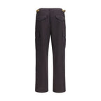 Burberry Brown Cotton Cargo Pants