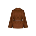 Max Mara Brown Virgin Wool Jacket