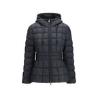 Moncler Black Polyester Full-Length Jacket