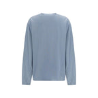 Alexander Wang Blue Cotton Long Sleeve T-Shirt