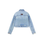 Armani Exchange Blue Kapok Denim Jacket