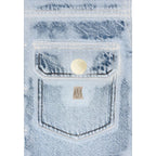 Armani Exchange Blue Kapok Denim Jacket