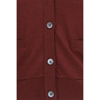 Thom Browne Bordeaux Wool Oves Aries Cardigan