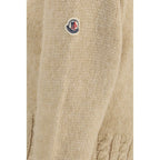 Moncler Beige Alpaca Vicugna Pacos Turtleneck