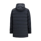Herno Gray Polyester Full-Length Jacket