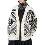 Max Mara White Virgin Wool Cardigan